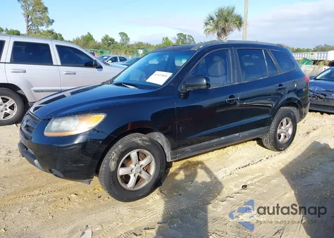 2008 Hyundai Santa Fe Gls из США, поврежденный, VIN 5NMSG13D98H190837